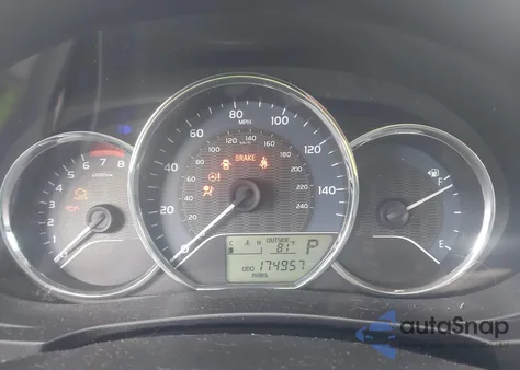 2014 Toyota Corolla Le z USA, uszkodzony, nr VIN 2T1BURHEXEC207977